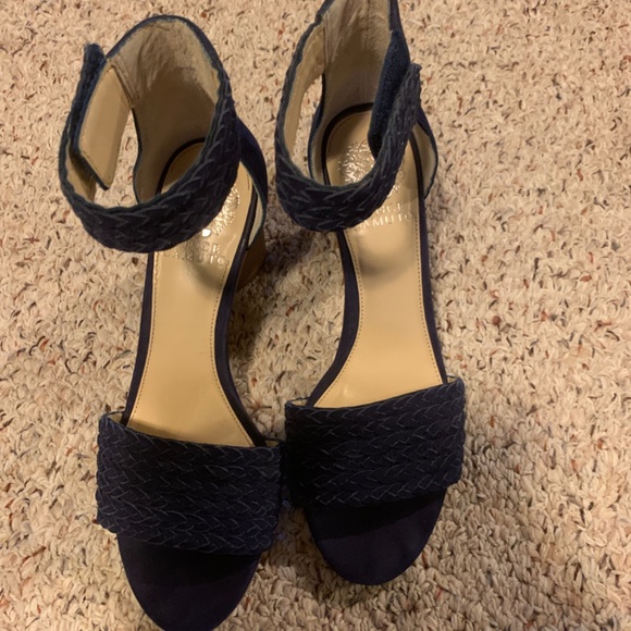 Vince Camino Blue Heels - Picture 2 of 3